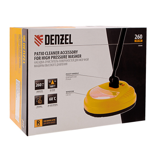 Очиститель поверхностей, насадка для моечных машин высокого давления Denzel купить в Москве с доставкой по всей России | ProtosMarket.ru