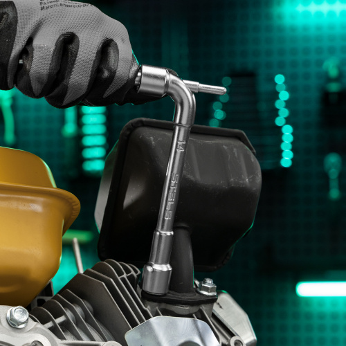 Ключ угловой проходной 14 мм Stels по ценам производителя в Санкт-Петербурге с доставкой по всей России