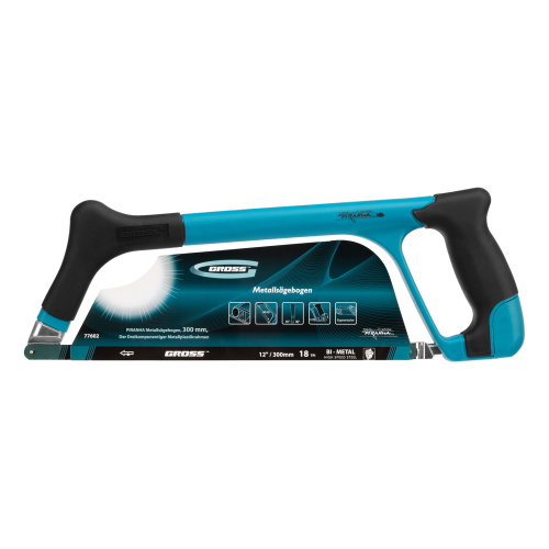 Ножовка по металлу "Piranha", 300 мм, трехкомпонентная металлопластиковая рамка Gross купить в Москве с доставкой по всей России | ProtosMarket.ru