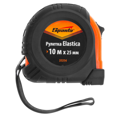 Рулетка Elastica,10 м х 25 мм,обрезиненный корпус Sparta по ценам производителя в Санкт-Петербурге с доставкой по всей России