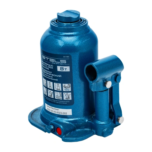 Домкрат гидравлический бутылочный телескопический, 8 т, подъем 180-410 мм Stels по ценам производителя в Санкт-Петербурге с доставкой по всей России
