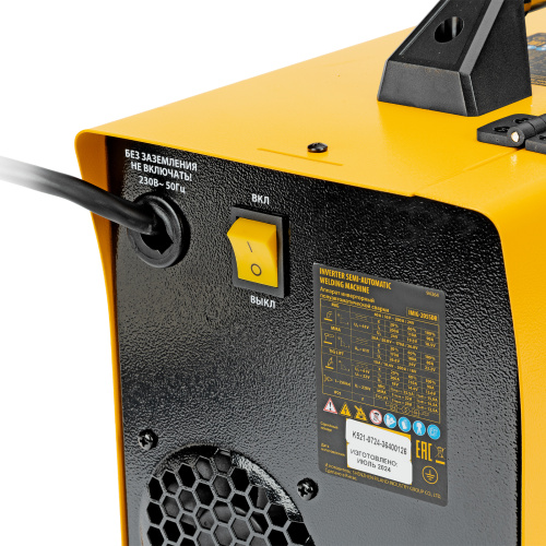 Аппарат инвертор. полуавтомат. cварки IMIG-205SDR, 200 А, ПВ 60%, катушка 5 кг Denzel по ценам производителя в Санкт-Петербурге с доставкой по всей России