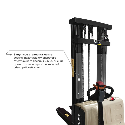 Самоходный электроштабелер PROLIFT M2 SDR 1545S по ценам производителя в Санкт-Петербурге с доставкой по всей России