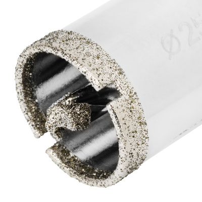 Сверло алмазное по керамограниту, 25 х 67 мм, трехгранный хвостовик Matrix купить в Москве с доставкой по всей России | ProtosMarket.ru