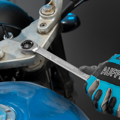 Ключ комбинированный трещоточный, 16 мм, количество зубьев 100 Gross купить в Москве с доставкой по всей России | ProtosMarket.ru