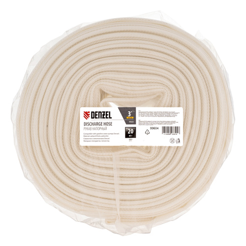 Рукав напорный DH-80, диаметр 3", длина 20 м Denzel купить в Москве с доставкой по всей России | ProtosMarket.ru
