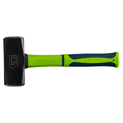 Кувалда, 2000 г, фибергласовая обрезиненная рукоятка Сибртех купить в Москве с доставкой по всей России | ProtosMarket.ru