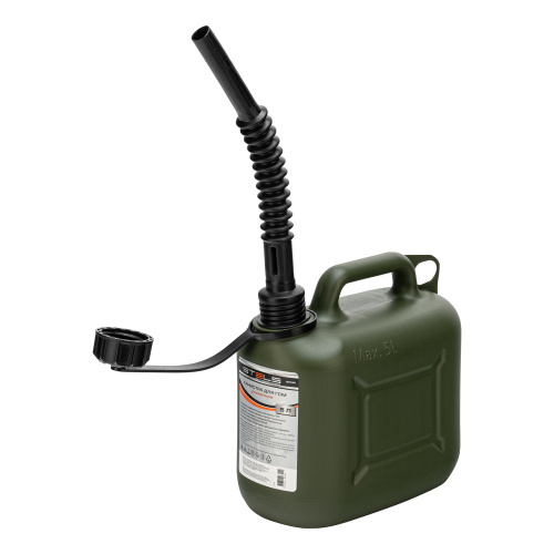 Канистра для ГСМ вертикальная 5 л, пластиковая, усиленная Stels купить в Москве с доставкой по всей России | ProtosMarket.ru