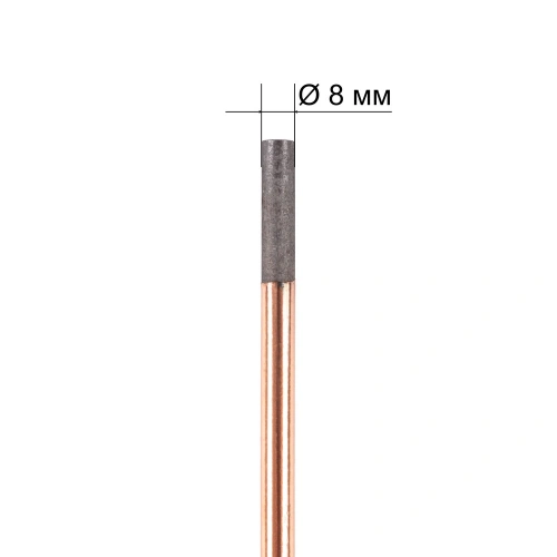 Электрод угольный КО 8х305 мм (упак.50 шт.) купить в Москве с доставкой по всей России | ProtosMarket.ru
