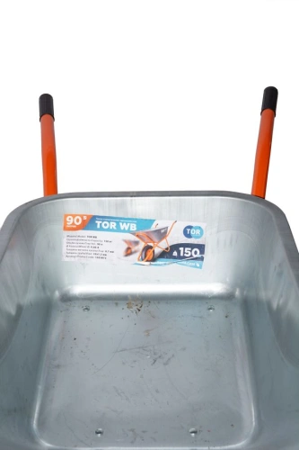 Тачка строительная 90 л 150 кг TOR WB одноколесная по ценам производителя в Санкт-Петербурге с доставкой по всей России