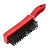 Щетка зачистная шестирядная, закаленная прямая проволока с пластиковой ручкой Matrix по ценам производителя в Санкт-Петербурге с доставкой по всей России