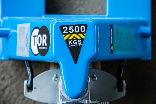 Тележка гидравлическая 2500 кг 1150 мм нейлоновые колеса TOR RHP по ценам производителя в Санкт-Петербурге с доставкой по всей России