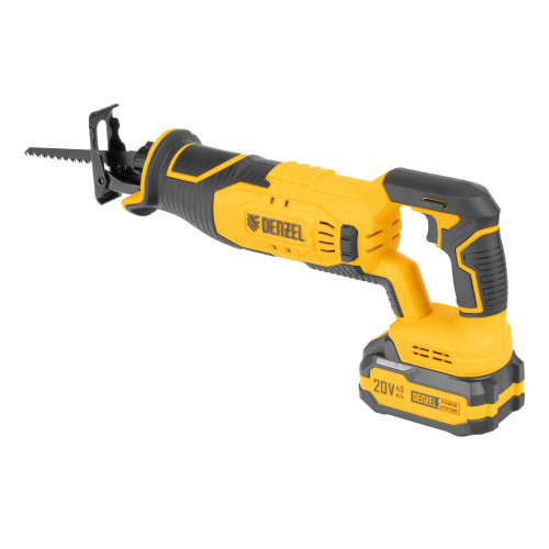 Пила сабельная аккумуляторная RS-180, Li-Ion, 20 В Denzel по ценам производителя в Санкт-Петербурге с доставкой по всей России