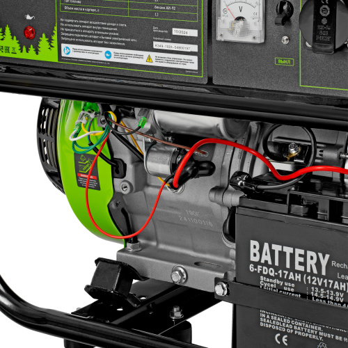 Генератор бензиновый БС-6500Э, 5.5 кВт, 230В, четырехтактный, 25 л, электростартер Сибртех по ценам производителя в Санкт-Петербурге с доставкой по всей России