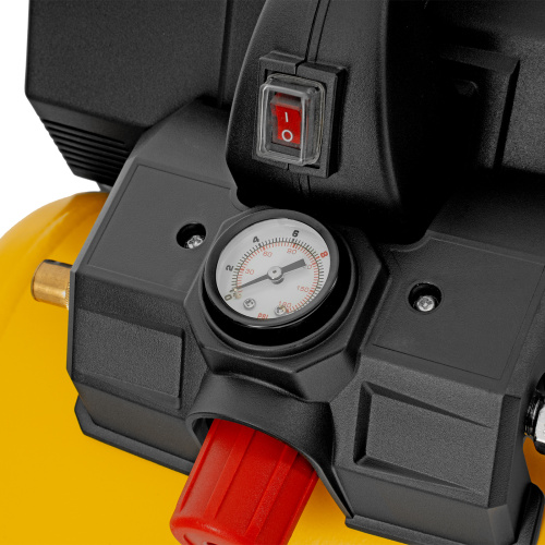 Компрессор  DLS750/6 безмасляный малошумный 750 Вт, 140 л/мин,ресивер 6 л Denzel по ценам производителя в Санкт-Петербурге с доставкой по всей России