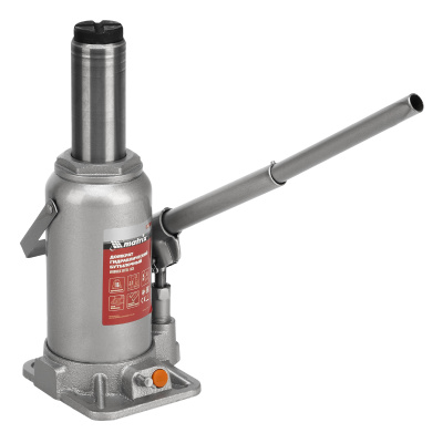 Домкрат гидравлический бутылочный, 16 т, h подъема 230-460 мм Matrix купить в Москве с доставкой по всей России | ProtosMarket.ru