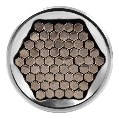 Головка торцевая многоразмерная 11-32 мм, под квадрат 1/2, CrV, хромированная Gross купить в Москве с доставкой по всей России | ProtosMarket.ru