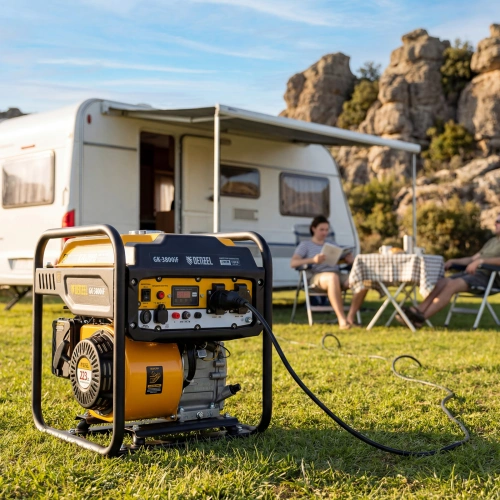 Генератор инверторный GK-3800iF, 3,8 кВт, 230 В, ручной старт DENZEL по ценам производителя в Санкт-Петербурге с доставкой по всей России