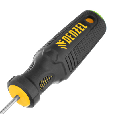 Отвертка PZ0x75 мм, CrV, трехкомпонентная рукоятка Denzel по ценам производителя в Санкт-Петербурге с доставкой по всей России