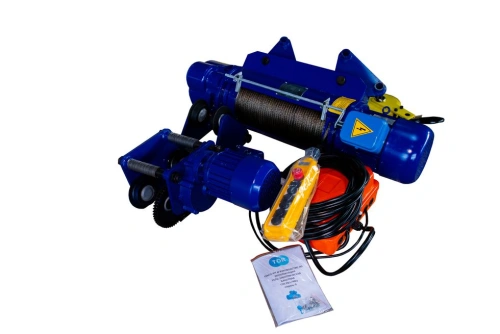 Таль передвижная  1т 12м 380В электрическая канатная TOR CD по ценам производителя в Санкт-Петербурге с доставкой по всей России