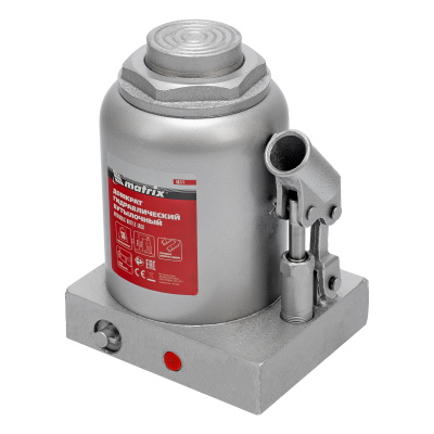 Домкрат гидравлический бутылочный, 30 т, h подъема 244-370 мм Matrix купить в Москве с доставкой по всей России | ProtosMarket.ru