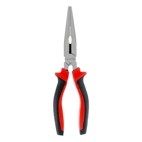 Длинногубцы прямые, 200 мм, хром-ванадий, двухкомпонентные рукоятки Matrix по ценам производителя в Санкт-Петербурге с доставкой по всей России