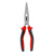 Длинногубцы прямые, 200 мм, хром-ванадий, двухкомпонентные рукоятки Matrix по ценам производителя в Санкт-Петербурге с доставкой по всей России