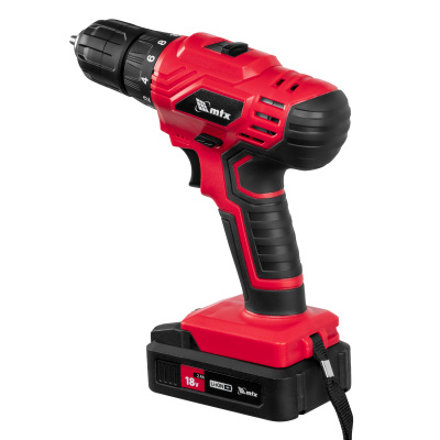 Дрель-шуруповерт аккумуляторная MCDL-18-02, Li-Ion, 18 В, 2 акк. MTX по ценам производителя в Санкт-Петербурге с доставкой по всей России