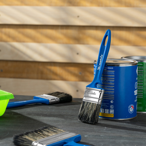 Кисть флейцевая "Водные краски" Color Line  50 x 12 мм Matrix купить в Москве с доставкой по всей России | ProtosMarket.ru