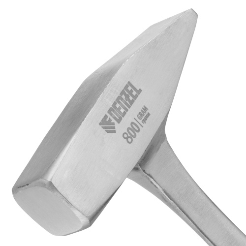 Молоток слесарный 800 г, цельнометаллический, двухкомпонентная рукоятка Denzel купить в Москве с доставкой по всей России | ProtosMarket.ru