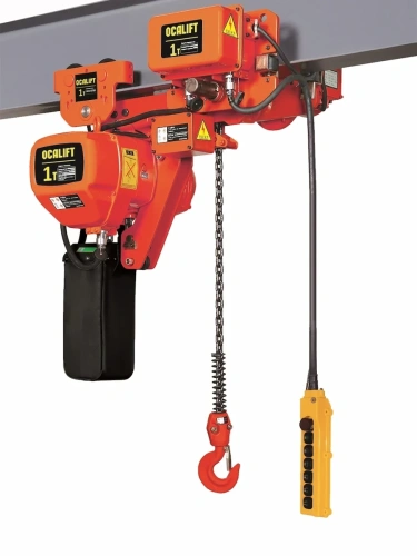 1т 6м УСВ таль цепная ТЭЦ OCALIFT 01-01LHS 380в передвижная односкоростная по ценам производителя в Санкт-Петербурге с доставкой по всей России