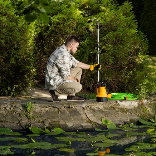 Дренажный насос для чистой воды DPB400, 400 Вт, подъем 11 м, 5500 л/ч Denzel по ценам производителя в Санкт-Петербурге с доставкой по всей России