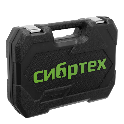 Набор инструментов, 1/2", 1/4", пластиковый кейс, 94 предмета// Сибртех по ценам производителя в Санкт-Петербурге с доставкой по всей России