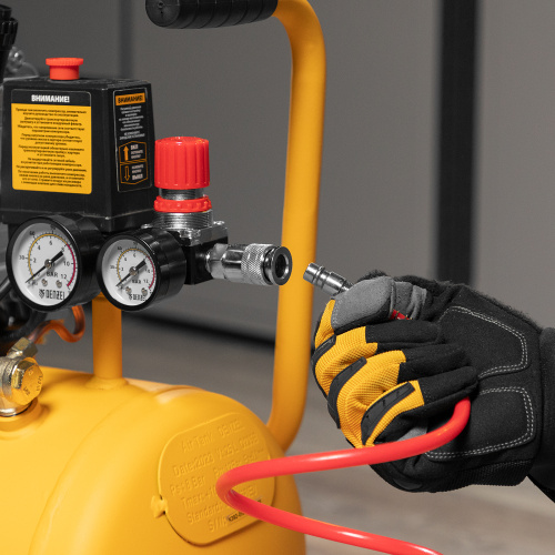 Компрессор воздушный DC1500/24, прямой привод, 1.5 кВт, 24 литра, 220 л/мин Denzel по ценам производителя в Санкт-Петербурге с доставкой по всей России