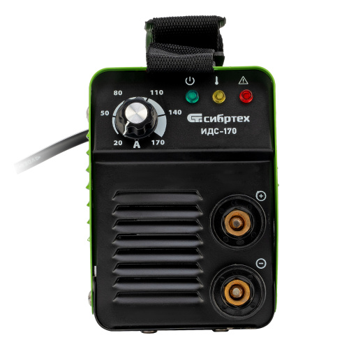 Аппарат инверторный дуговой сварки ИДС-170, 170 А, ПВ 80%, диаметр электрода 1.6-3.2 мм Сибртех по ценам производителя в Санкт-Петербурге с доставкой по всей России