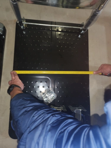 Тележка платформенная 650 кг TOR PH650 (890x590) со складной ручкой (пластиковые колеса 125 мм) по ценам производителя в Санкт-Петербурге с доставкой по всей России