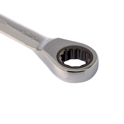 Ключ накидной трещоточный, 14 x 17 мм, CrV, зеркальный хром Matrix по ценам производителя в Санкт-Петербурге с доставкой по всей России