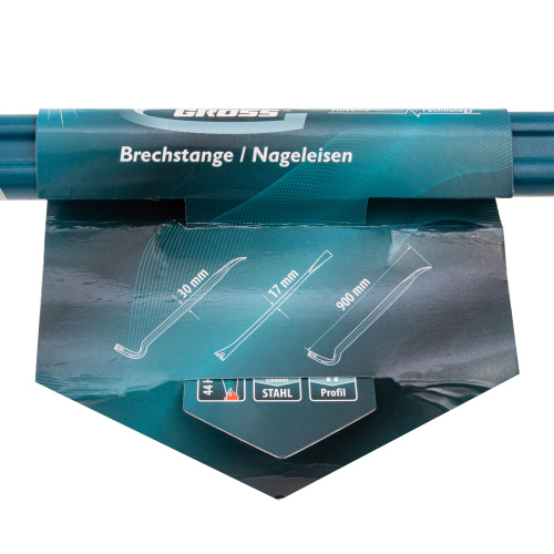 Лом-гвоздодер, двутавровый профиль, 900 х 30 х 17 мм Gross купить в Москве с доставкой по всей России | ProtosMarket.ru