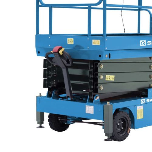 Подъемник самоходный электрический ножничный ведомый SKYER SPF1305 купить в Москве с доставкой по всей России | ProtosMarket.ru