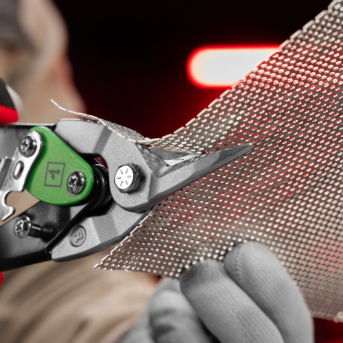 Ножницы по металлу, 250 мм, правый рез, сталь CRMO, двухкомпонентные рукоятки, PRO Matrix купить в Москве с доставкой по всей России | ProtosMarket.ru