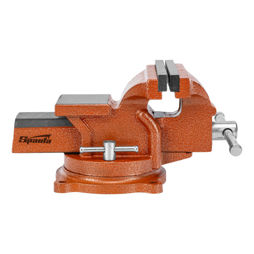 Тиски слесарные, 125 мм, поворотные, с наковальней Sparta купить в Москве с доставкой по всей России | ProtosMarket.ru