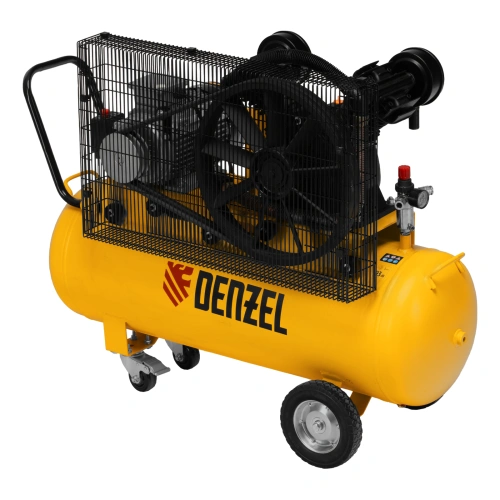 Компрессор воздушный рем. привод BCV 4000-T/100, 4,0 кВт, 100 литров, 690 л/мин Denzel по ценам производителя в Санкт-Петербурге с доставкой по всей России