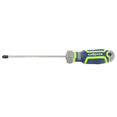 Отвертка PZ3 x 150 мм, CrV, четырехкомпонентная рукоятка Сибртех по ценам производителя в Санкт-Петербурге с доставкой по всей России