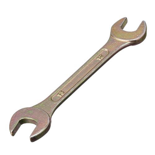 Ключ рожковый, 12 х 13 мм, желтый цинк Сибртех купить в Москве с доставкой по всей России | ProtosMarket.ru