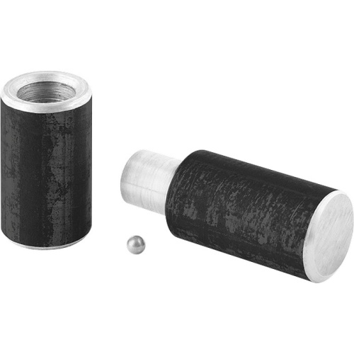 Петля гаражная с шаром, D 22 x 120 мм, 4 шт, Сибртех купить в Москве с доставкой по всей России | ProtosMarket.ru