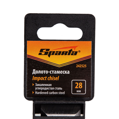Долото-стамеска 28 мм, деревянная рукоятка Sparta по ценам производителя в Санкт-Петербурге с доставкой по всей России