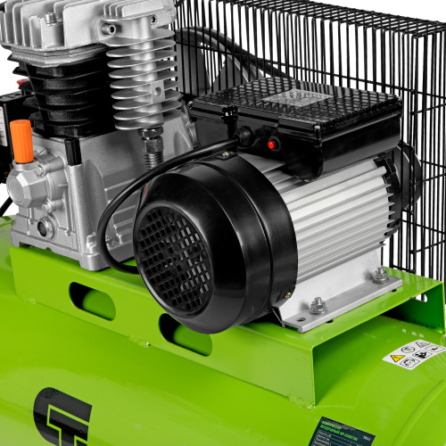 Компрессор воздушный КР-2200/100, 2.2 кВт, 350 л/мин, 100 л, ременной привод, масляный Сибртех по ценам производителя в Санкт-Петербурге с доставкой по всей России