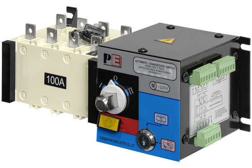 Реверсивный рубильник АВР (устройство автоматического ввода резерва) SHIQ5-100A 4P по ценам производителя в Санкт-Петербурге с доставкой по всей России