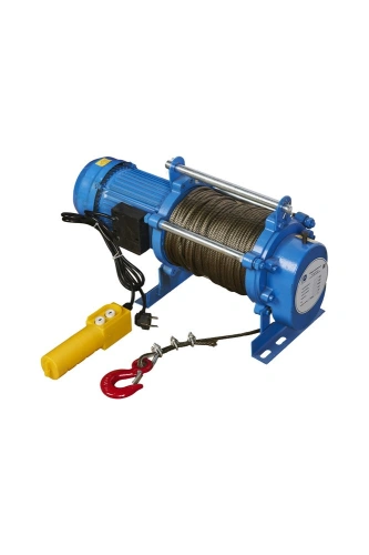 Лебедка электрическая  500 кг 100 м с канатом 220 В TOR KCD по ценам производителя в Санкт-Петербурге с доставкой по всей России