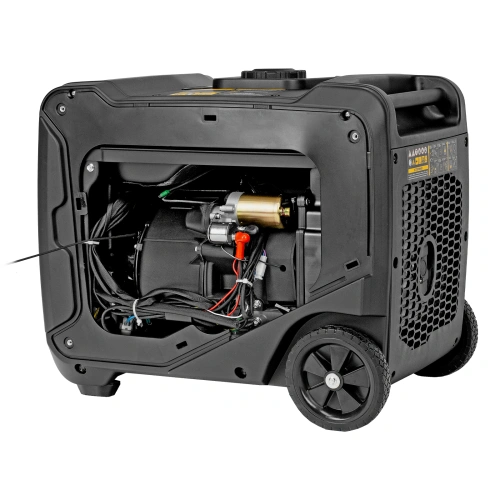 Генератор инверторный GS-4500iSE, 4,5 кВт, 230 В, закрытый корпус, электростартер Denzel по ценам производителя в Санкт-Петербурге с доставкой по всей России